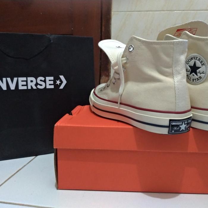 Gambar Converse CT 70s hi White Parchment dari Raam_01 undefined Tokopedia