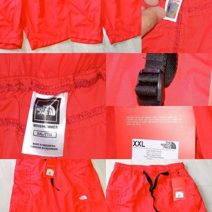 Gambar SHORT PANT THE NORTH F@CE ORIGINAL OUTDOOR CLS V PATHFINDER BELTED MRH dari Fanily collection R2 undefined Tokopedia