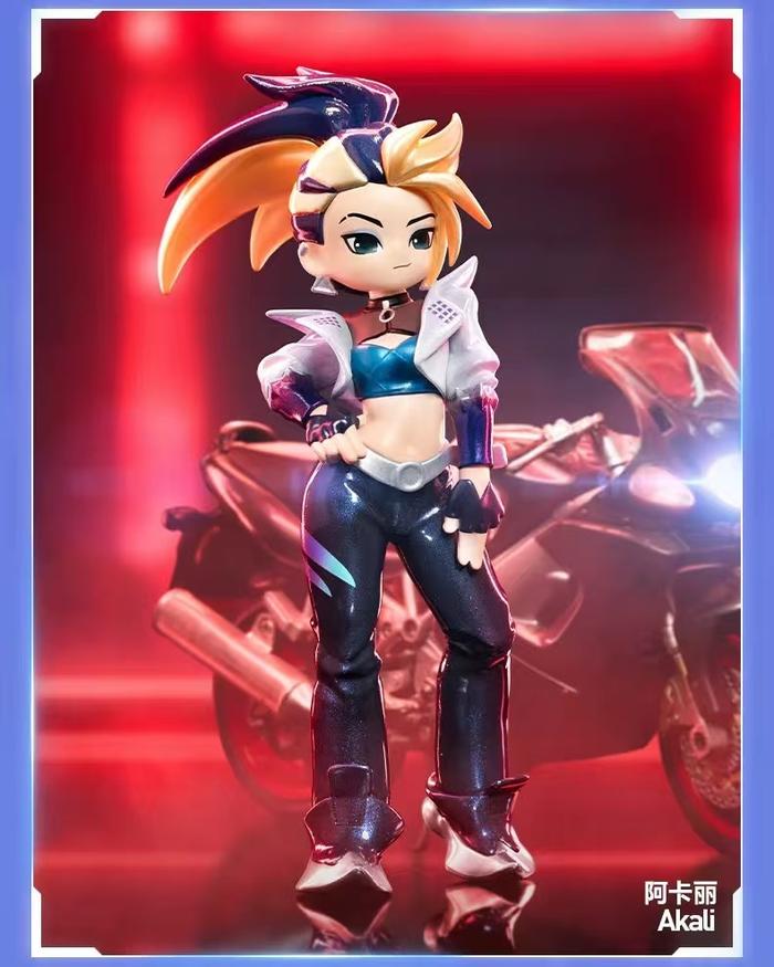 Jual POPMART LEAGUE OF LEGENDS KDA ALL OUT BLINDBOX FIGURE - Akali ...