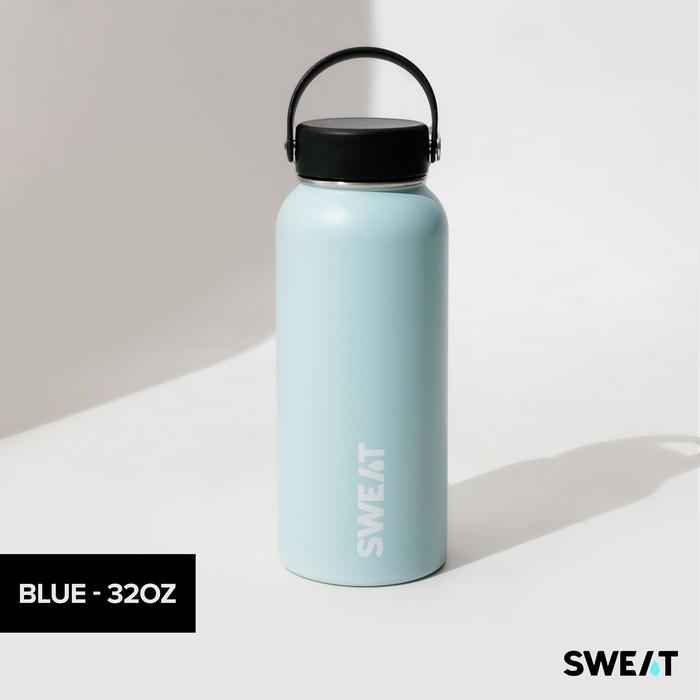 Gambar SWEAT VACUUM FLASK INSULATED BOTTLE | BOTOL MINUM UNTUK OLAHRAGA - Light Blue 32oz dari SWEAT.ID Kota Administrasi Jakarta Utara Tokopedia