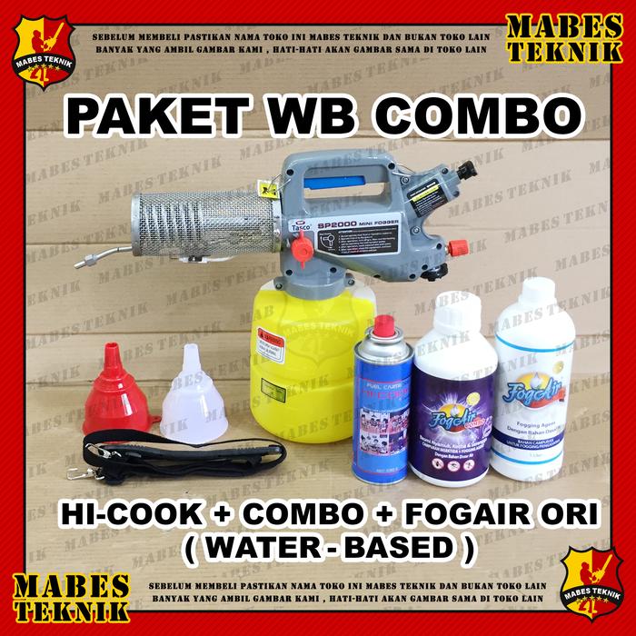 Gambar MINI FOGGER TASCO SP 2000 / SP2000 - ALAT FOGGING / SEMPROT NYAMUK - WB + COMBO, PACKING BIASA dari MABESTEKNIK undefined Tokopedia