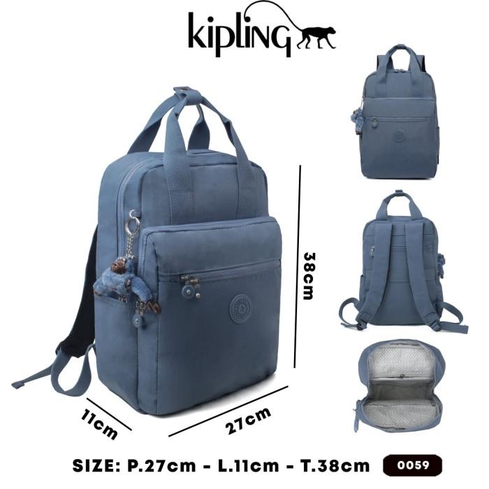 Gambar Tas Ransel Backpack Laptop Kipling - Tas Sekolah dan Kerja - 0059 dari Noku Shop undefined Tokopedia