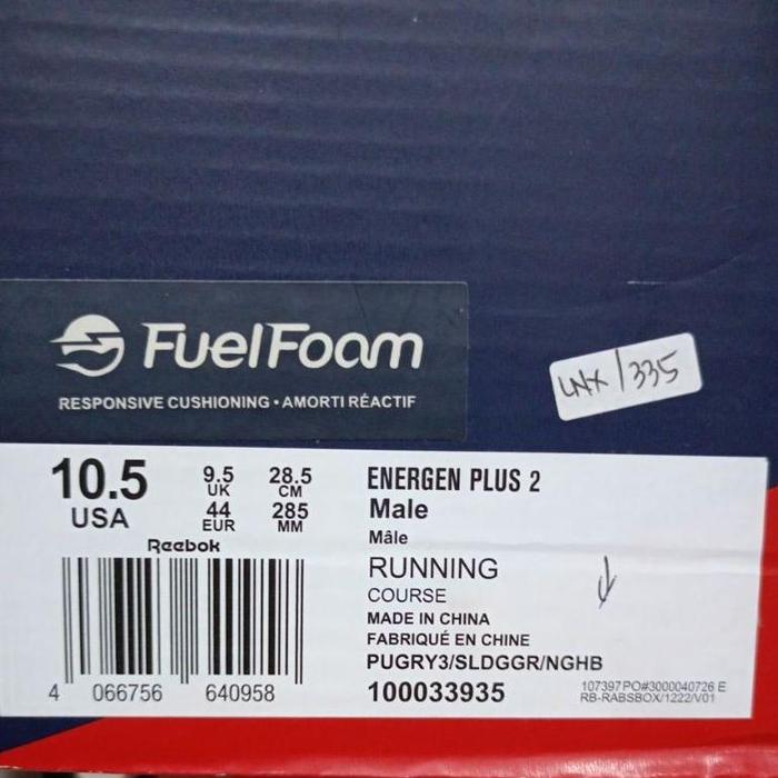 Gambar [PROMO] REEBOK ENERGEN PLUS 2 MALE 100033935 SIZE 44 - 44 dari Utama Karya Official undefined Tokopedia