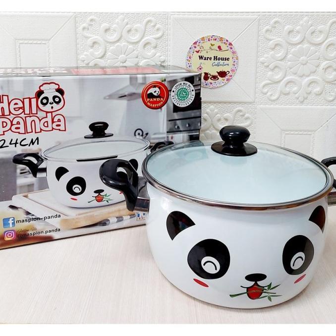 Gambar Murah Panci Enamel Hello Panda 24 Cm Tutup Kaca Maspion Murah dari mencintai seseorang olddd undefined Tokopedia