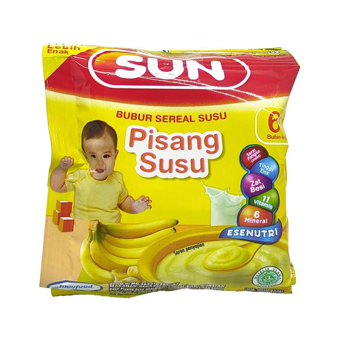 Gambar Sun Bubur Pisang Susu Sachet Isi 4 @20 Gr dari JAJANAN SUPERMARKET undefined Tokopedia