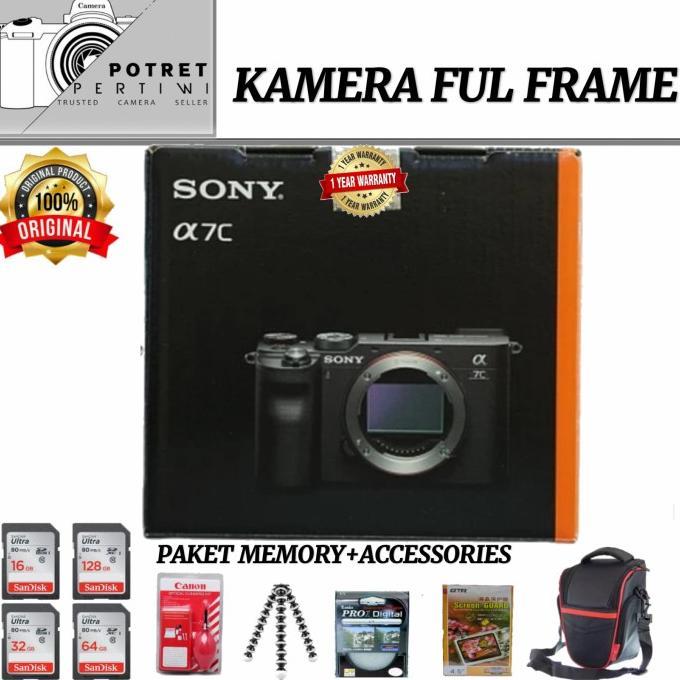 Gambar SONY A7C BODY ONLY / SONY ALPHA 7C BODY ONLY / BODY CAMERA SONY A7C / - BODY ONLY dari KAMERA_STOREE undefined Tokopedia