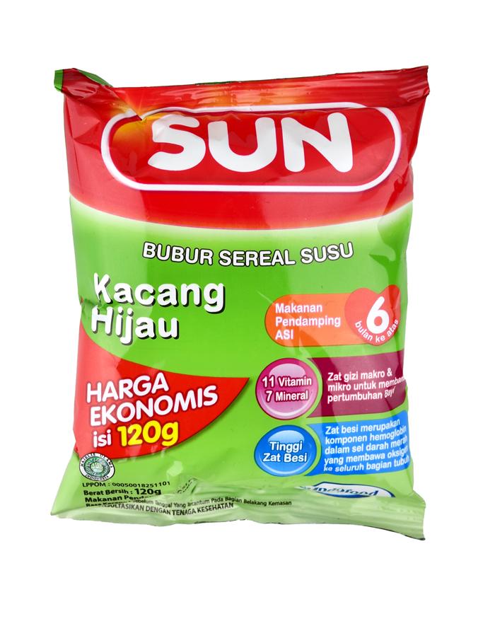 Gambar Sun Bubur Kacang Hijau Sachet 120 Gr dari JAJANAN SUPERMARKET undefined Tokopedia