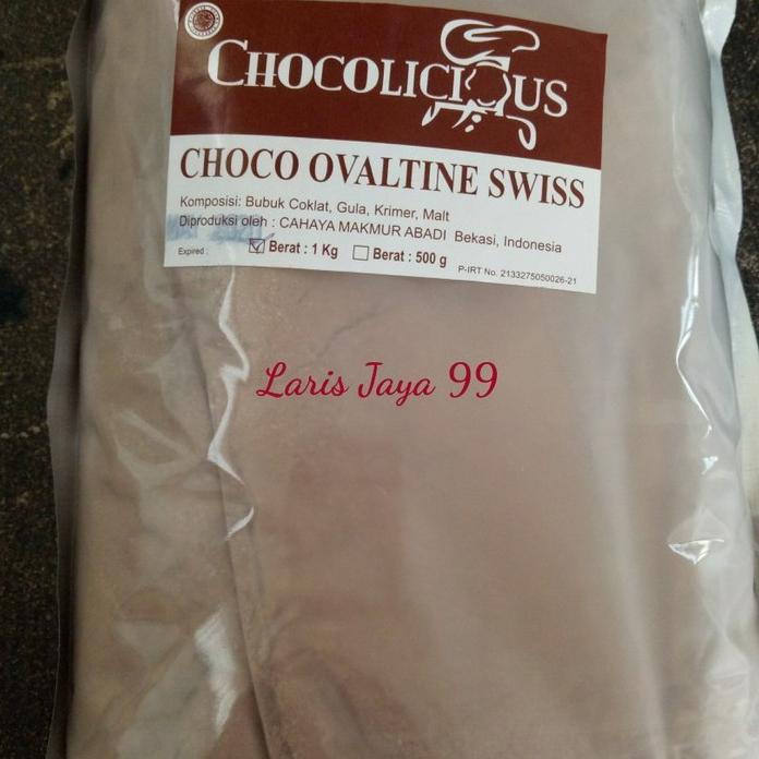 Gambar Chocolisius - Bubuk Coklat Ovaltine Swiss 1 Kg Terlaris dari zznshrn store undefined Tokopedia