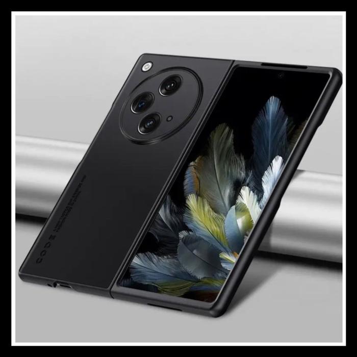 Gambar Oppo Find N3 5G Vegan Plain Leather Code Original Hard Case Casing Soft Cover Bumper Silicone - HITAM., OPPO FIND N3. dari Original Shop Nillkin Kota Administrasi Jakarta Pusat Tokopedia