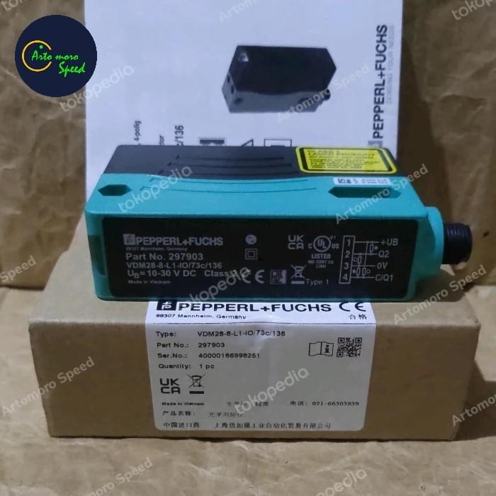 Gambar PEPPERL FUCHS VDM28-8-L1-IO-73C-136(297903) DISTANCE SENSOR VDM28 dari Artomoro Speed undefined Tokopedia