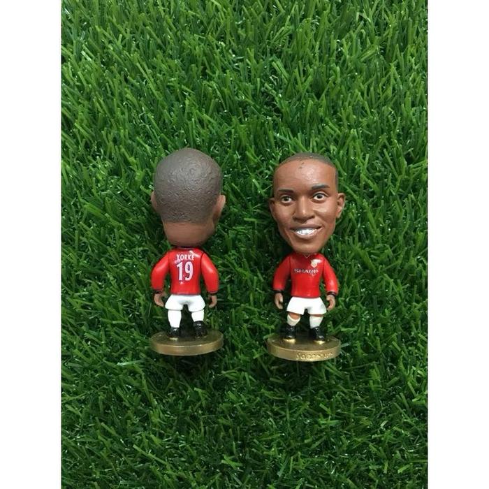 Gambar Figure Miniatur Pemain Bola MU Man U - Kodoto Soccerwe - Halaman 2 - D. yorke 99 dari XV-Kids undefined Tokopedia