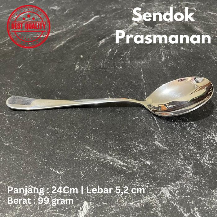 Gambar Sendok Prasmanan Saji Besar | Centong Sayur Besar | Sendok Kuah Stainless Gravy Ladle Hotel Quality Tebal - SendokPrasmanan dari Mega Indo Grosir undefined Tokopedia