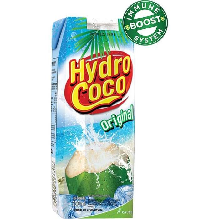 Gambar HYDRO COCO 250ML | Hydro Coco Minuman Air Kelapa Original 250 ml dari Angkasa Jaya Mart undefined Tokopedia