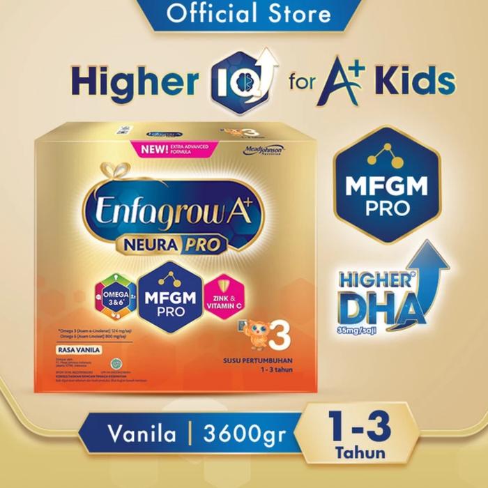 Gambar Enfagrow A+ 3 Vanila 3600g dari Tedeeber Store undefined Tokopedia