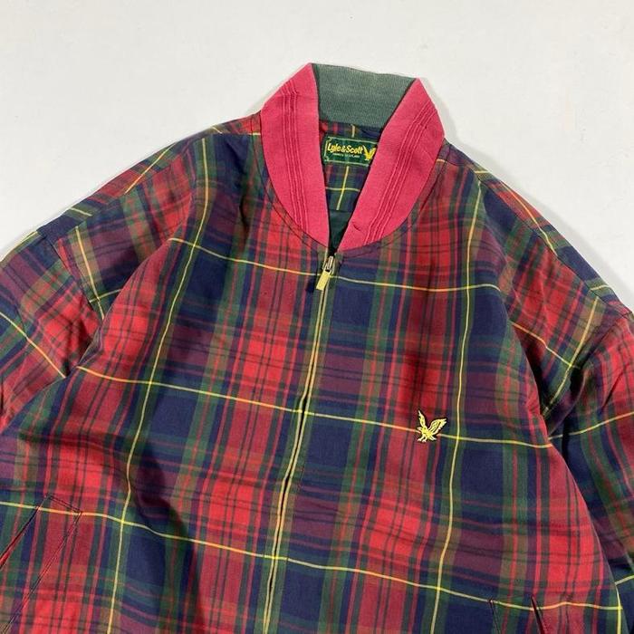 Gambar [GARANSI] JAKET HARINGTON BOMBER LYLE & SCOTT CASUAL TARTAN XL dari Pandu Tama Indonesia Market undefined Tokopedia