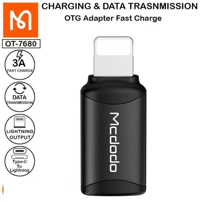 Gambar MCDODO QT-8600 OTG Lightning to USB 3.0 Female Converter - OT-7680 dari Edgecom Kota Administrasi Jakarta Pusat Tokopedia