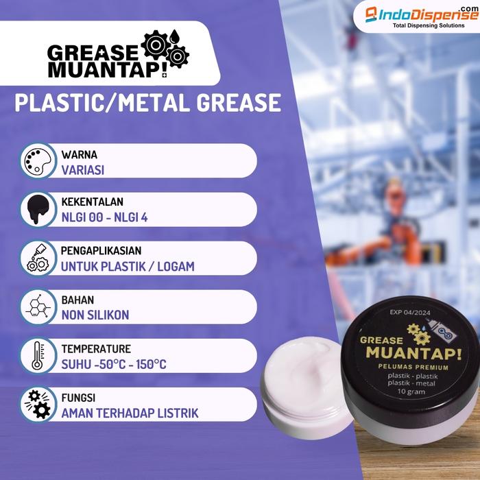 Gambar Grease Muantap Pelumas Mekanik Printer,Keyboard 100 gram dari Indodispense undefined Tokopedia