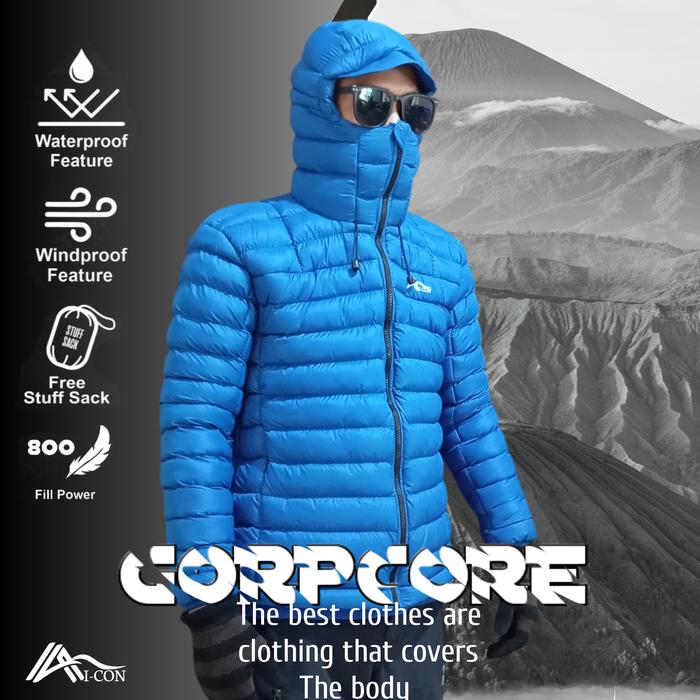 Gambar Jaket Winter sintetis down - Biru, L dari DND.TOKO undefined Tokopedia