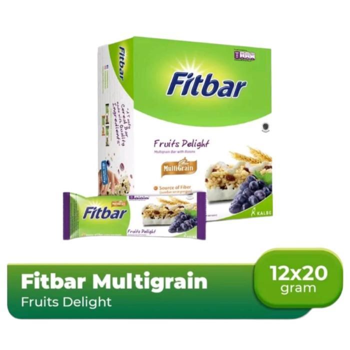 Gambar Terbaru Fitbar Multigrain 1Box Isi 12Pc @22Gr Best Seller - Fruit Delight dari Morgan Store99 undefined Tokopedia