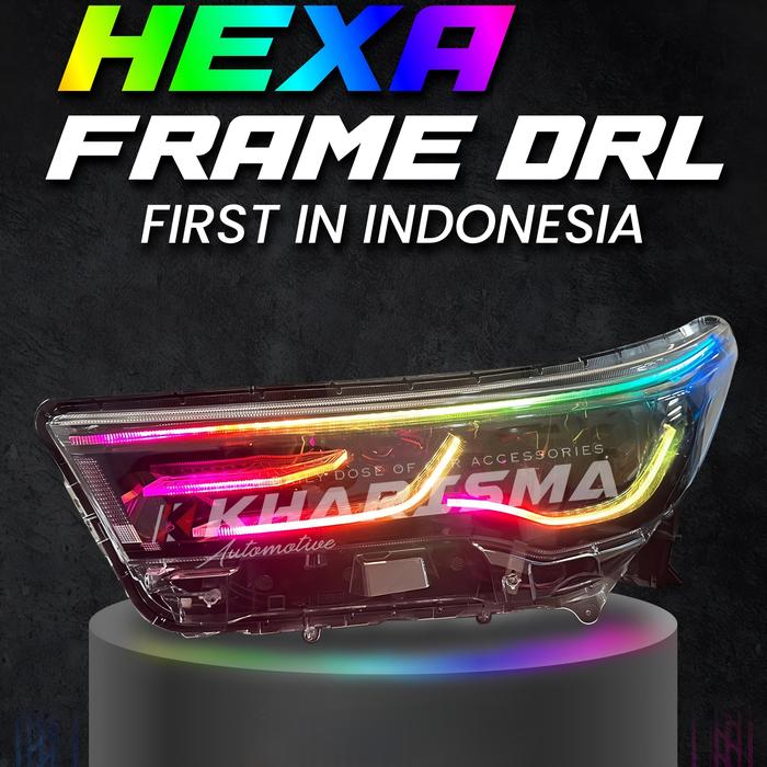 Gambar HEXA FRAME DRL + BILED FOR INNOVA ZENIX TYPE V & Q dari Kharisma Automotive undefined Tokopedia