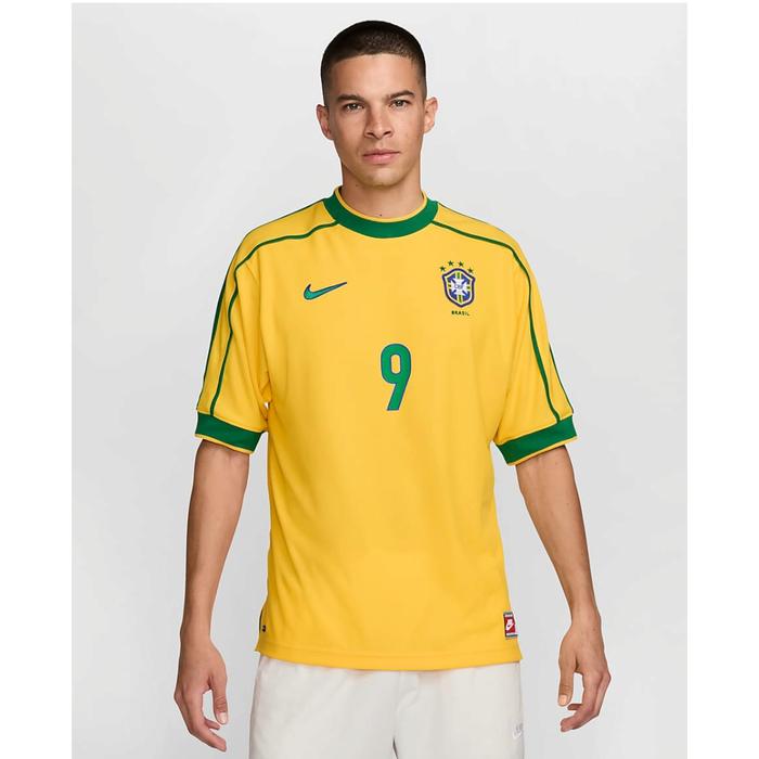 Gambar Jersey Original Nike Brazil Home Reissue 1998 RONALDO 9 Limited Edition - RONALDO 9, XL dari lacoruna89 undefined Tokopedia