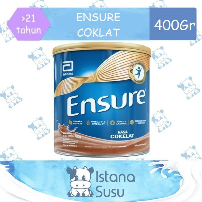 Gambar READY STOCK Ensure Gold Vanila Cokelat 400g / 800g Ori!! - Coklat 400gr dari teguh_farma undefined Tokopedia