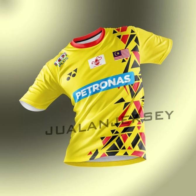 Gambar READY!!! Jersey Badminton Malaysia premium Free custom - Kuning, XXL dari tokocintashop5515 undefined Tokopedia