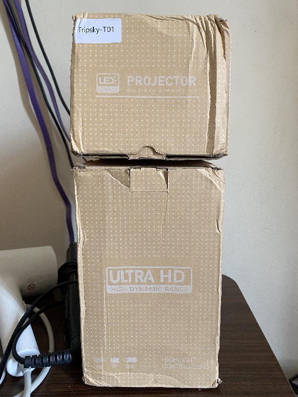 Gambar Proyektor 4K Wifi Android 11 Auoralife Projektor Mini Portable HP Bluetooth 6000 Lumen - Tripsky T01 dari Emporium Cellular undefined Tokopedia