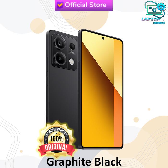 Gambar Xiaomi Redmi Note 13 5g 8gb 256gb Garansi Resmi Barang Baru Murah - GRAPHITE BLACK, UNIT ONLY dari Laptop Grosir ID undefined Tokopedia