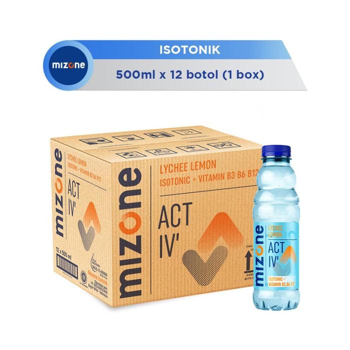 Gambar READY STOCK MIZONE 500 ml 1 Dus - Lychee Lemon dari reno_farma undefined Tokopedia