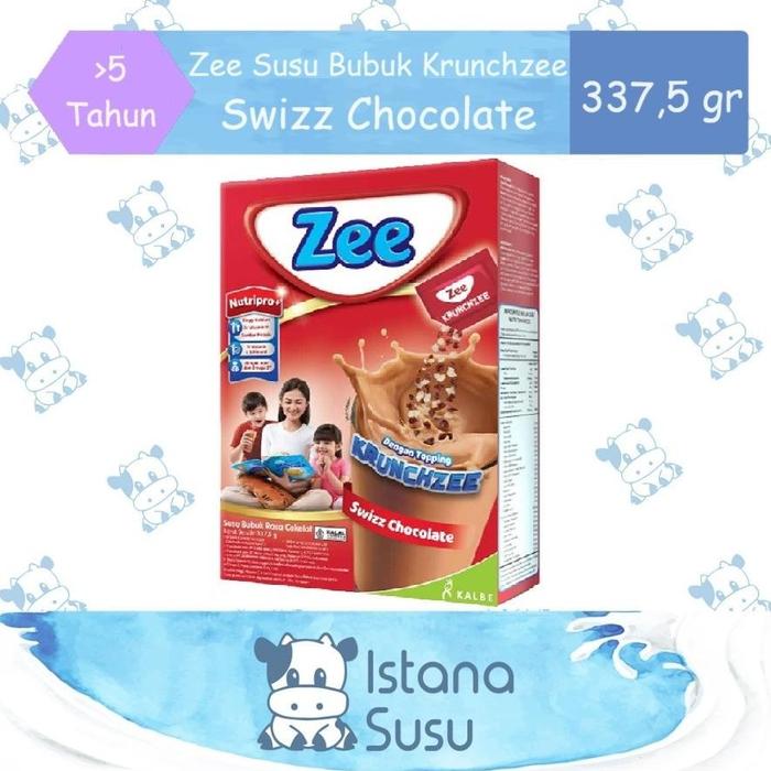 Gambar Zee Susu Bubuk Krunchzee VanilaCokelat 3375 gr - Swizz Chocolate dari Affan Susu Shop undefined Tokopedia