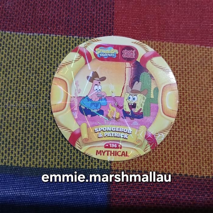 Gambar MYTHICAL Kartu Medallion Choki Choki Spongebob Squarepants - 196 dari Emmie Marshmallau undefined Tokopedia