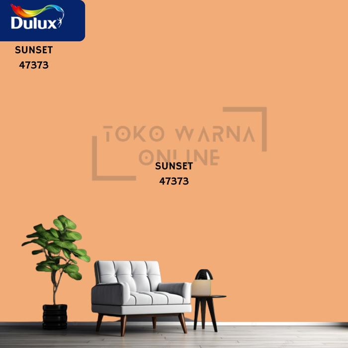 Gambar CAT TEMBOK INTERIOR DULUX CATYLAC UKURAN 5 KG (GALON) BISA CUSTOM WARNA - Sunset dari Tokowarnaonline undefined Tokopedia