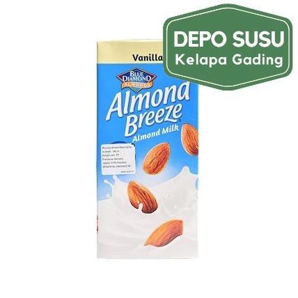 Gambar Almond Breeze 1 litter Susu Almon Blue Diamond Almond Milk Premium Coklat - Vanilla dari Affan Susu Shop undefined Tokopedia