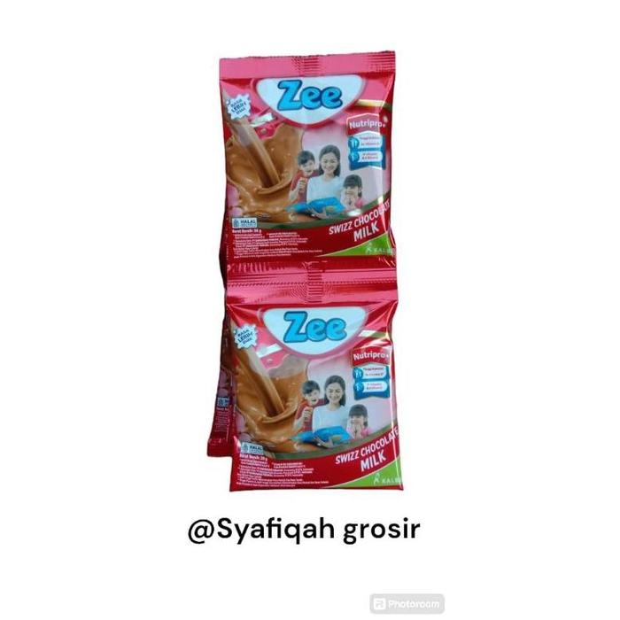Gambar susu Zee renceng isi 10 sachet bubble wrap packing - Vanila dari Affan Susu Shop undefined 5 Tokopedia
