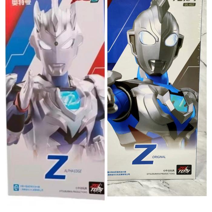 Gambar Ultraman ZD Toys Ultra Man Z Alpha Edge Zeta Original Series Figure - Z Alpha Edge dari Jonstep Bless undefined Tokopedia