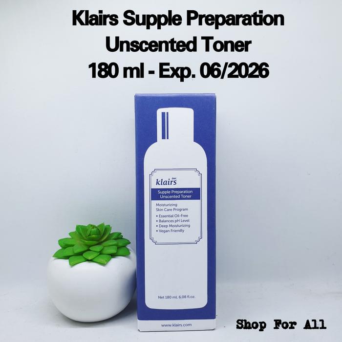 Gambar DEAR KLAIRS Midnight Blue Youth Activiting Drop (20ml) / Supple Preparation Unscented Toner (180ml) / Rich Moist Soothing Tencel Sheet Mask (1sheet) - SERUM dari Shop For All ID undefined 3 Tokopedia