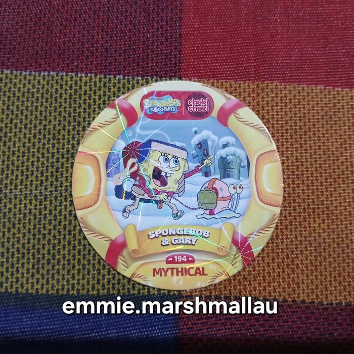 Gambar MYTHICAL Kartu Medallion Choki Choki Spongebob Squarepants - 194 dari Emmie Marshmallau undefined Tokopedia