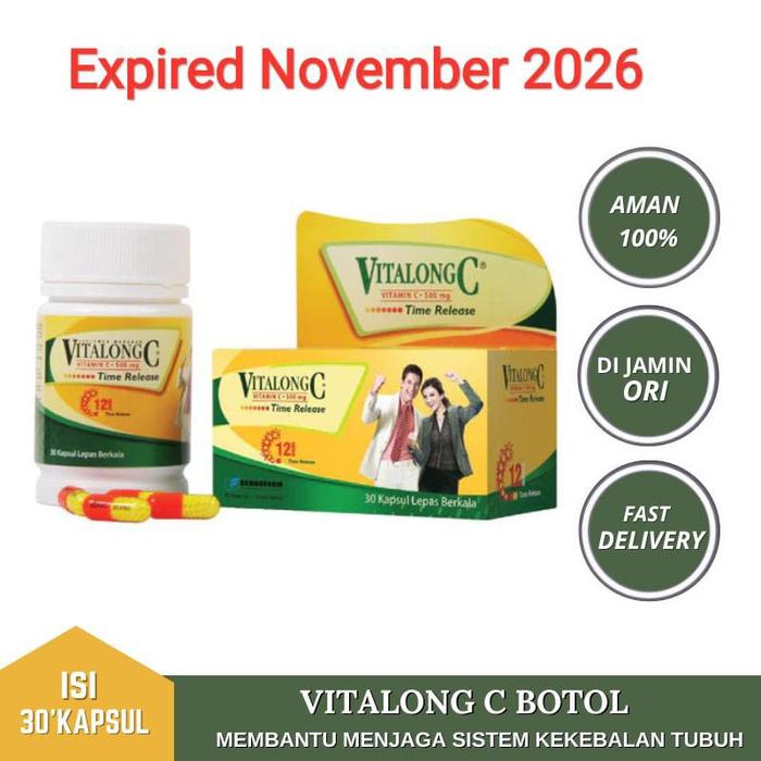 Gambar Vitalong C Box isi 30 Tablet dari Arti Medika Utama undefined Tokopedia
