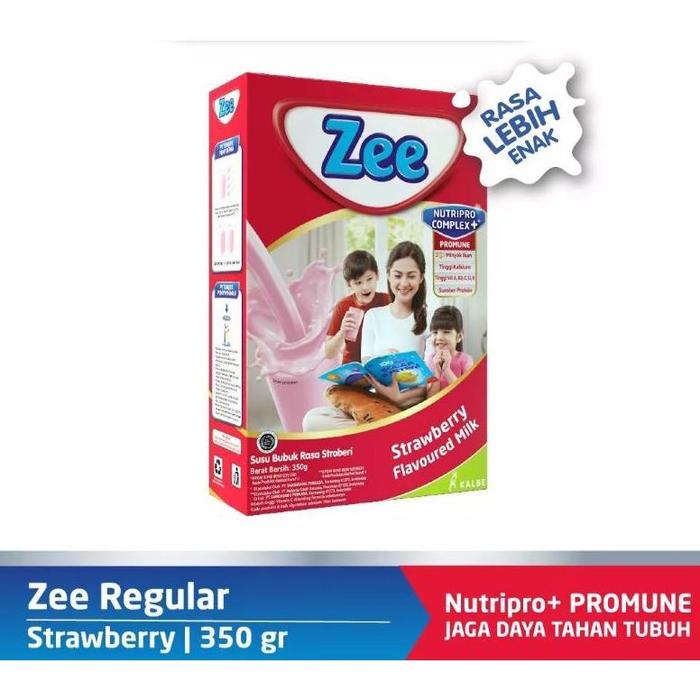 Gambar ZEE Regular 320340 gr BOX - Strawberry dari Affan Susu Shop undefined Tokopedia
