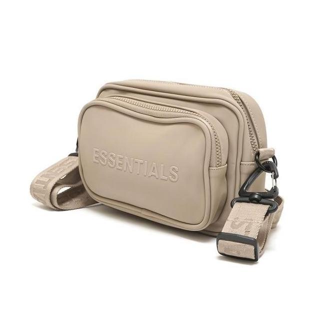 Gambar FOG Essentials Solid Rectangle Crossbody Bag - Khaki dari CV KhahananeStore undefined Tokopedia