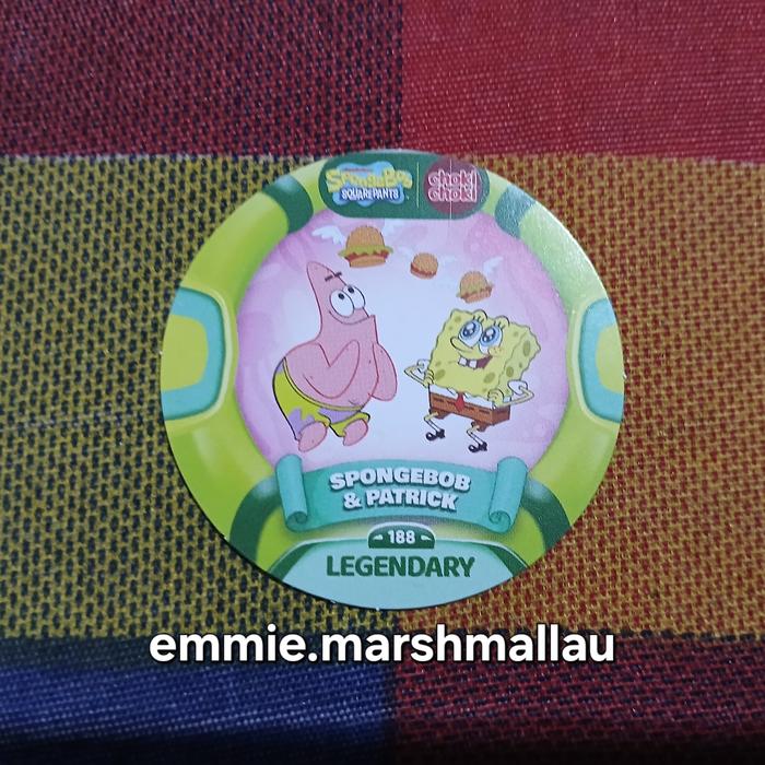 Gambar LEGENDARY Kartu Choki Choki Medallion Spongebob Squarepants - 188 dari Emmie Marshmallau undefined Tokopedia