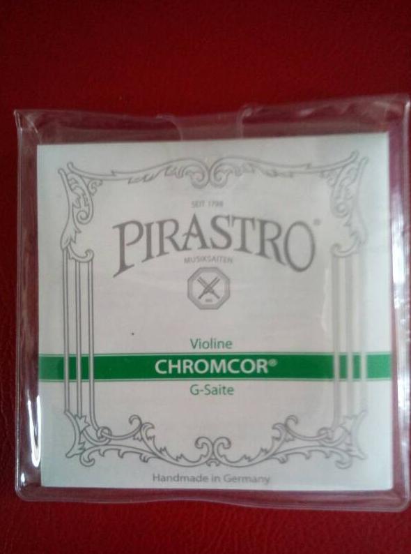 Gambar senar biola pirastro chromcor set (GDAE) for profesionalmi dari Yuefi undefined Tokopedia