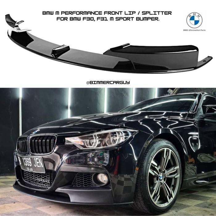 Voorkant Bumper Zij Splitter Spoiler | Voor BMW 3 Serie F30 | F31 M Sp Carbon On Car Voorkant Bumper Zij Splitter Spoiler | Voor BMW 3 Serie F30 | F31 M Sp Carbon On Car
