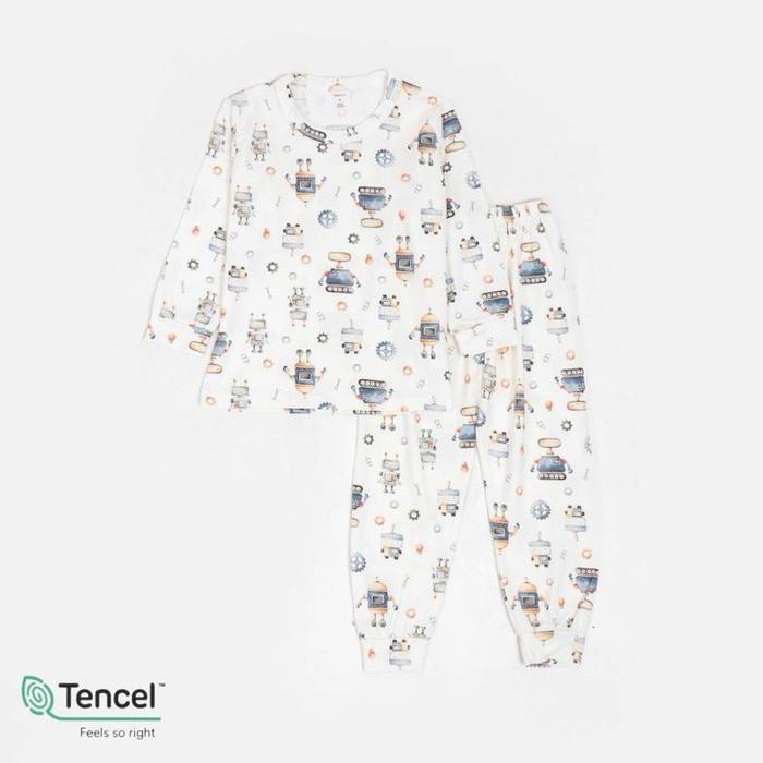 Gambar Pakaian TidurPajamas set - tencel long set robots Terlaris - BW, M dari ilhamsyah6 undefined Tokopedia