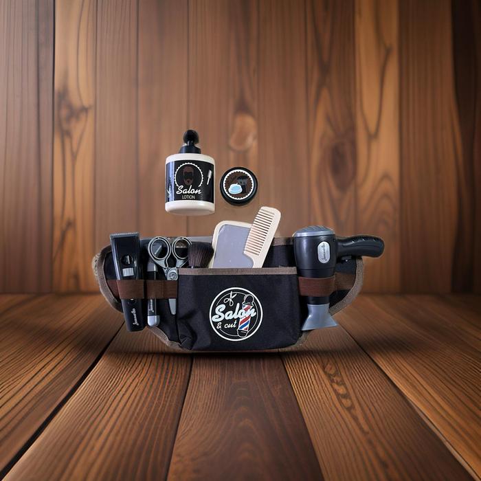 Gambar MAINAN BARBER PRETEND PLAY TOYS, MAINAN SALON ANAK,BARBER PRETEND PLAY - salon dyson dari LITTLE PARADISE STORE undefined 4 Tokopedia