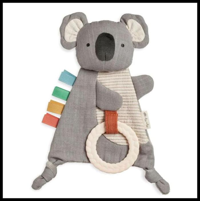 Gambar Mainan Bayi Itzy Ritzy | Bitzy Crinkle Toy With Teether Sensory Crinkle Toy Original 100% Best Quality - Koala dari IMACHELL undefined Tokopedia