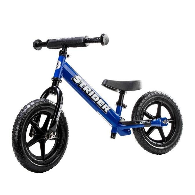 Gambar BALANCE BIKE - PUSH BIKE - STRIDER BIKE 12" SPORT (FREE STANDAR) - Biru dari KADIMAH20 undefined Tokopedia
