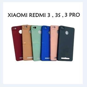 Jual Softcase Macaron Warna Pro Camera XIAOMI REDMI REDMI 3S