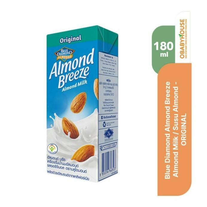 Gambar jAi Blue Diamond Almond Breeze Almond Milk / Susu Almond 180 ml - Original dari Hardynata806 undefined Tokopedia